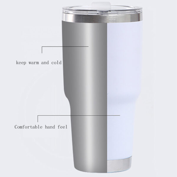 20/30oz Tumbler Cup 304 Stainless Steel Tumblers With Lid Vacuum Insulated Travel Car Mug Double Wall Water Coffee Tumbler Cup black 30oz