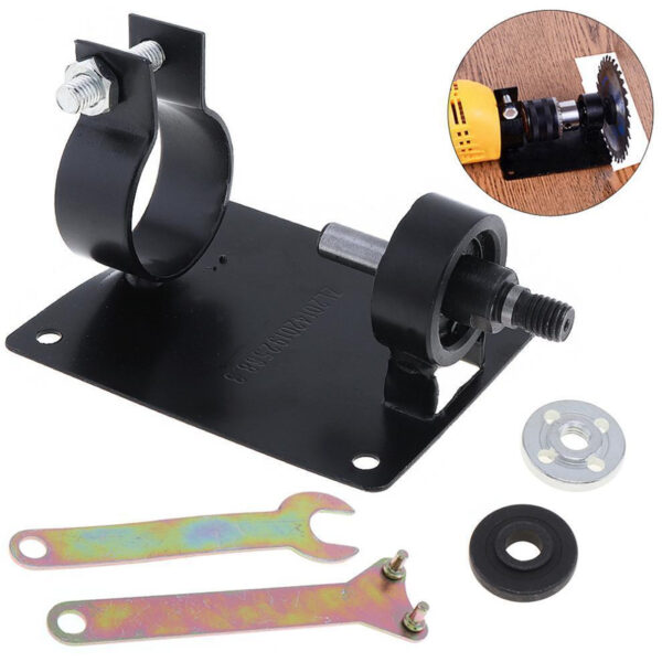 Electric Drill Cutting Seat Stand Holder Set Drill Cutting Bracket Polishing Machine For Stable Cutting Polishing Grinding (10MM) 10MM