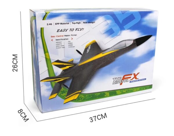 FX635 Remote Control Aircraft Fixed Wing F35 Fighter USB Rechargeable RC Airplane