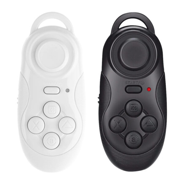 Remote Control Wireless Replacement Remote Controller Multifunctional Mouse Remote Compatible For IOS Android Devices White