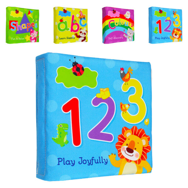 Baby Cloth Book Infant Children Early Learning Educational Puzzle Books Toys Baby Soft Activity Book, My First Word Book, Best Cloth Book Know the numbers