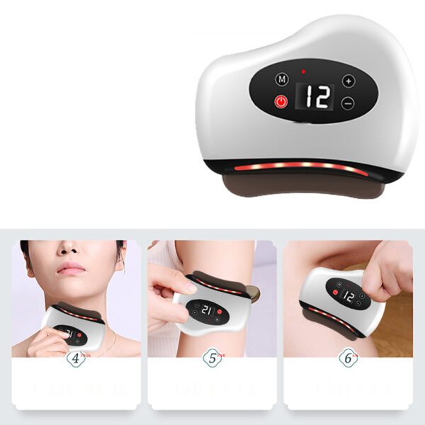 Electric Scraping Massager, Gua Sha Cupping Massager, Scraping Therapy Massage Set